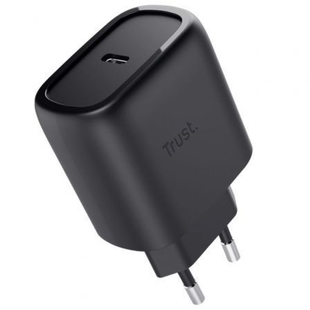 Trust Maxo Cargador GaN USB-C 45 W con Cable 2 m Negro Trust Maxo Cargador GaN USB-C 45 W con Cable 2 m Negro